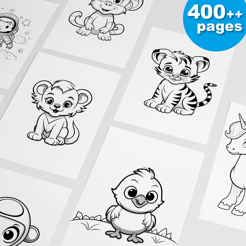 Printable 400+ Coloring Pages
