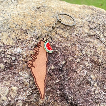 Keychain berbentuk Peta Palestine